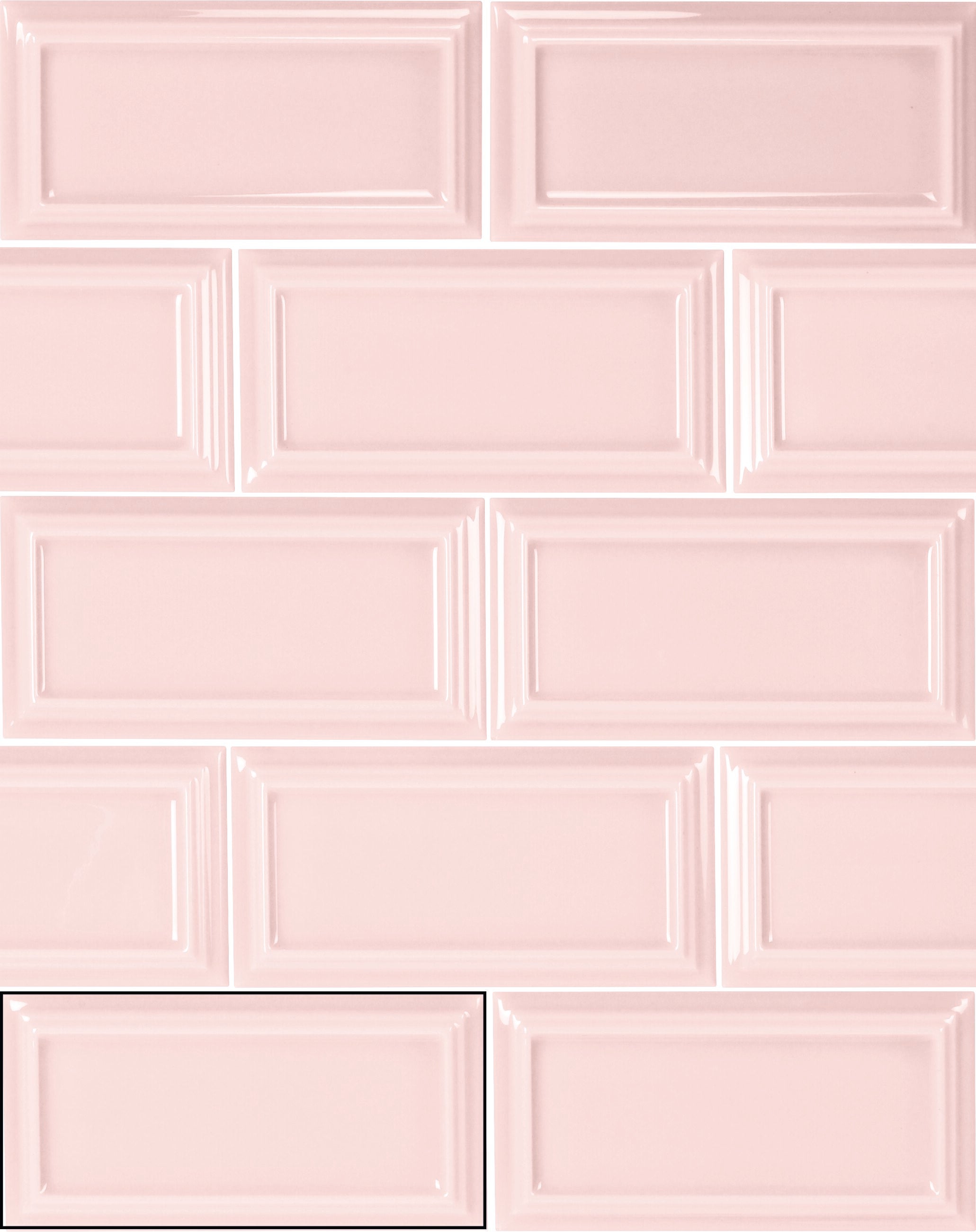 HAMPTONS Tiana, 33x33, White, pink, victorian